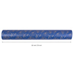kraft-wrapping-paper-roll-blue-flowers-and-plants-pattern-30-inches-x-100-feet-3