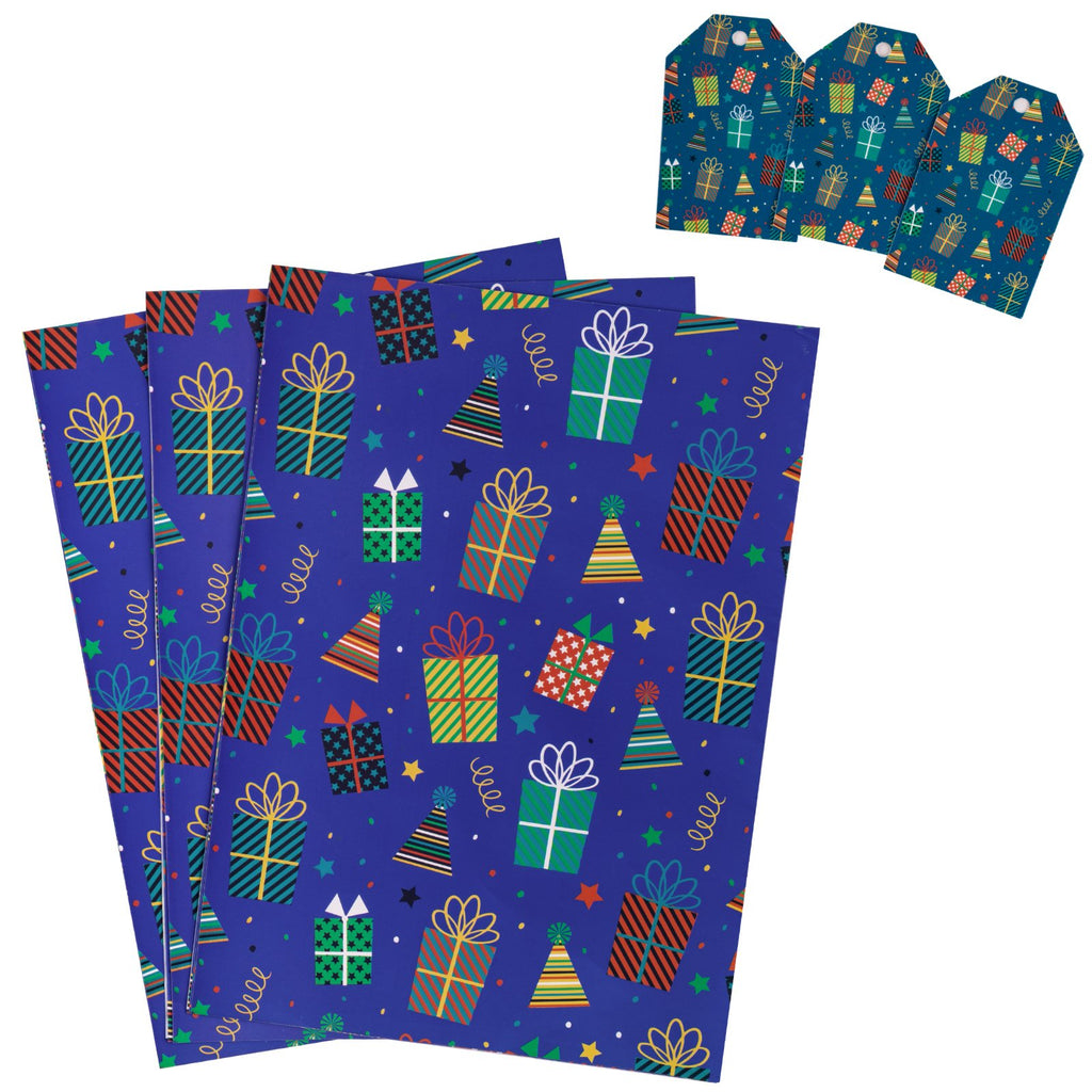 Wrapping Paper Sheets (3)