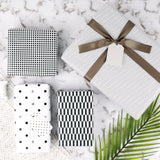 wrapaholic-black-and-white-gift-wrapping-paper-sheet-set-4-flat-sheets-4-gift-tags-3