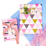 wrapaholic-pink-geometry-design-gift-wrapping-paper-sheet-set-4-flat-sheets-4-gift-tags-3