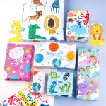 wrapaholic-cute-animal-print-gift-wrapping-paper-flat-sheet-6pcs-pack-3