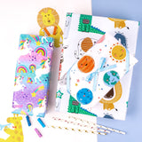 wrapaholic-cute-animal-print-gift-wrapping-paper-flat-sheet-6pcs-pack-4