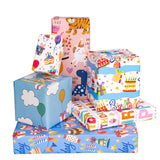 wrapaholic-birthday-gift-wrapping-paper-flat-sheet-with-animal-design-6pcs-pack-1