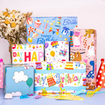 wrapaholic-birthday-gift-wrapping-paper-flat-sheet-with-animal-design-6pcs-pack-7