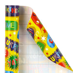 wrapaholic-birthday-wrapping-paper-mini-roll-red-yellow-design-17-inch-x-120-inch-x-3-roll-42-3-sq-ft-ttl-4