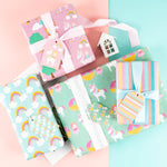 wrapaholic-unicorn-gift-wrapping-paper-sheet-set-4-flat-sheets-4-gift-tags-5