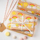 kraft-wrapping-paper-roll-with-rainbow-smile-cloud-and-hot-air-balloon-design-24-inches-x-100-feet-9
