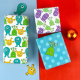 wrapaholic-gift-wrapping-paper-flat-sheet-6-different-cartoon-monster-design-4