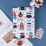 wrapaholic-robot-gift-wrapping-paper-sheet-set-4-flat-sheets-4-gift-tags-3