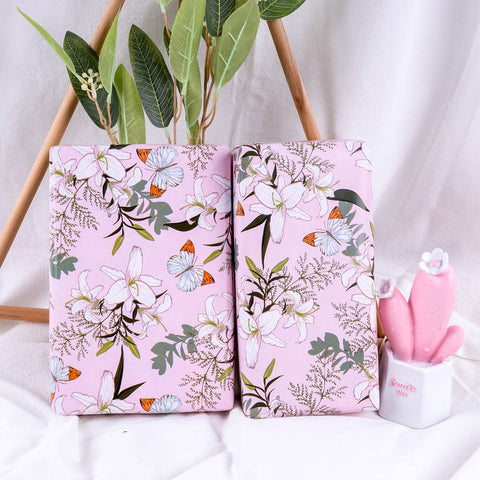 Pink Floral Gift Wrapping Paper Sheet Set - 3 Flat Sheets & 3 Gift Tag –  WrapaholicGifts