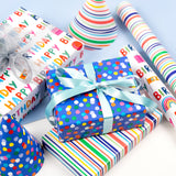 wrapaholic-birthday-wrapping-paper-mini-roll-polka-dots-stripes-patterns-17-inch-x-120-inch-x-3-roll-42-3-sq-ft-ttl-5