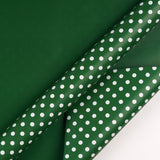 Dots-Gift-Wrapping- Paper-Reversible- Dark-Green-30” x33 feet-Continue-Roll-3