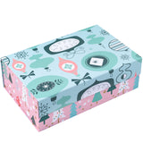 wrapaholic-christmas-collapsible-gift-box-with-magnetic-closure-pink-blue-christmas-ornaments-14x9x4-3-inch-5