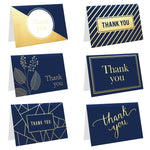 wrapaholic-Navy-Business-Thank-You-Cards-Assort-12-Pack-4-x-6-inch-1