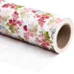 WRAPAHOLIC Glitter Butterfly Wrapping Paper Jumbo Roll - 24 Inch X 100 Feet
