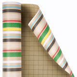 kraft-wrapping-paper-roll-colorful-cross-stripe-pattern-30-inches-x-100-feet-2