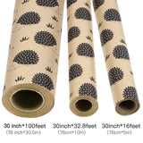 kraft-wrapping-paper-roll-hdgehog-pattern-30-inches-x-100-feet-4