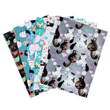 wrapaholic-gift-wrapping-paper-flat-sheet-6-different-cartoon-cat-design-2