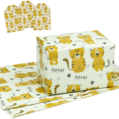 wrapaholic-cartoon-tiger-gift-wrapping-paper-sheet-set-3-flat-sheets-3-gift-tags-1
