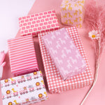 wrapaholic-pink-gift-wrapping-paper-flat-sheet-with-giraffidae-print-6-sheet-pack-6