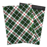 100-pack-christmas-poly-mailers-self-adhesive-mailing-envelopes-10x13-inches-green-and-white-plaid-1