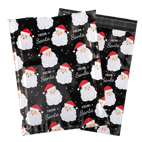 100-pack-christmas-poly-mailers-self-adhesive-mailing-envelopes-black-santa-claus-10x13-inches-4