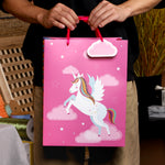 wrapaholic-13-inch-large-gift-bag-with-birthday-card-tissue-paper-rainbow-horse-for-girls-7