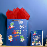 wrapaholic-13-inch-large-gift-bag-with-birthday-card-tissue-paper-for-boy-dinosaur-astronaut-design-for-boys-9