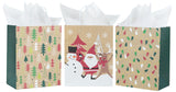 wrapaholic-assort-large-christmas-gift-bags-santa-claus-pine-trees-colorful-lights-3-pack-10x5x13-inch-1