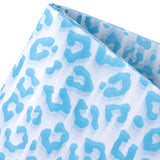 Tissue Paper Christams 24 Sheets Blue Leopard