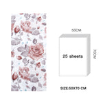 Tissue Paper Christams 24 Sheets Floral