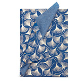 Tissue Paper Christams 24 Sheets Ginkgo Navy Blue
