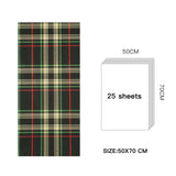 Tissue Paper Christams 24 Sheets Jolly Plaid