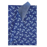 Tissue Paper Christams 24 Sheets Sailing Anchor