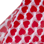 Tissue Paper Christams 24 Sheets Valentine's Red Heart