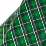 Tissue Paper Christams 24 Sheets Xmas Green Plaid