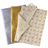 Tissue Paper Christams 60 Sheets Christmas Bundle Gold