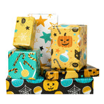 wrapaholic-halloween-gift-wrapping-paper-flat-sheet-with-pumpkin-print-6pcs-pack-1