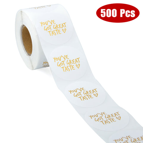 500 Pcs Custom Wedding Invitation Stickers, Halloween Labels