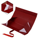 Wrapaholic-2Pcs-Red-Gift- Box-with-Satin-Ribbon-Gift-Boxes-with-Magnetic-Closure-3