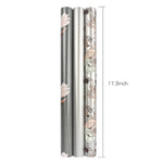 Wrapaholic-3- Different-Silver-Floral-Design-Wrapping-Paper Roll- (14.4 sq. ft.TTL.) -6