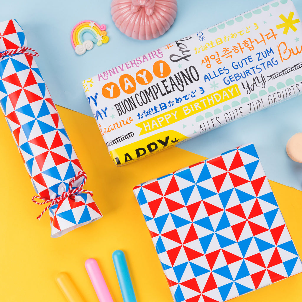 Barkday Birthday Gift Wrapping Paper Roll 24 X 16