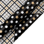 Wrapaholic- Black-and-Gold -Design-Gift-Wrapping-Paper-Roll-2