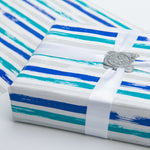 Wrapaholic-Blue-Navy-and-Grey-Lines-Print- Gift-Wrapping-Paper-Roll-5