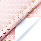 Wrapaholic-Chic-Classic Pink-and-Gold -Design-Gift -Wrapping-Paper-Roll-3