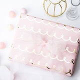 Wrapaholic-Chic-Classic Pink-and-Gold -Design-Gift -Wrapping-Paper-Roll-4