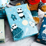 Wrapaholic-Cute Animal-Design -Gift-Wrapping-Paper-Roll-4 Rolls-3