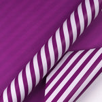 Wrapaholic- Dark-Purple- and-Stripes-Design-Reversible-Gift- Wrapping- Paper-2