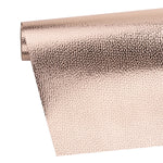 Wrapaholic-Embossing-Wrapping-Paper-Roll- Lychee-Leather Grain-Rosegold-3
