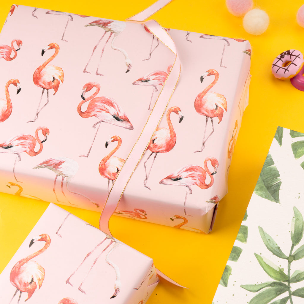 WRAPAHOLIC Gift Wrapping Paper Roll - Colorful Design with Cut Lines